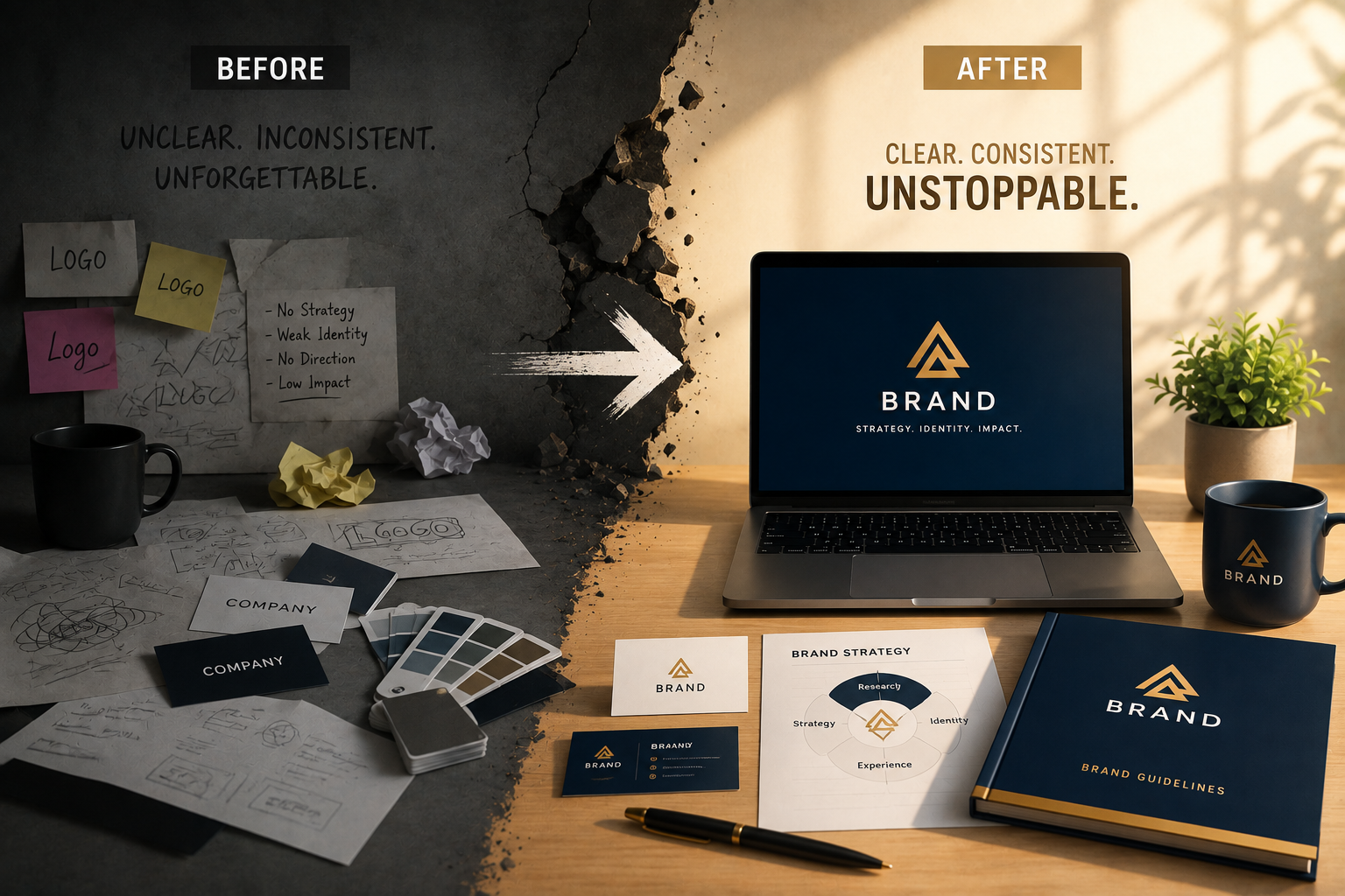 Brand strategy and identity